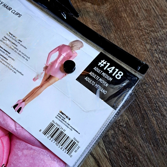 Adult Halloween Costume Y2K Pink Mini Dress Sz Medium NWT - Picture 10 of 11